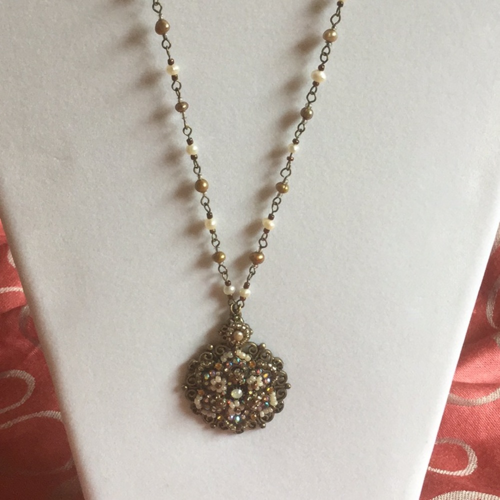 Cookie Lee Medallion Necklace